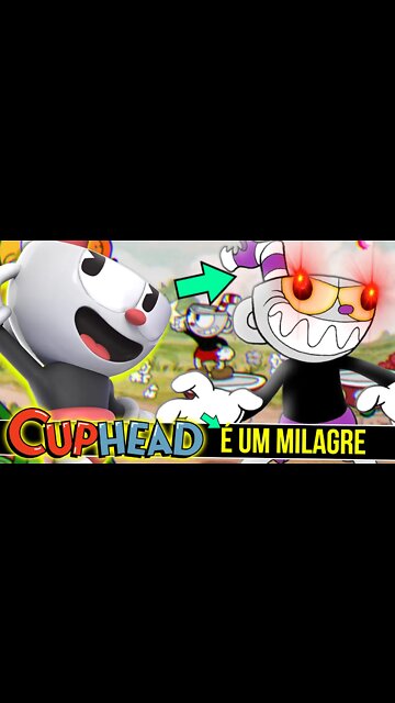 Cuphead é o MELHOR jogo 2D Ja feito ?! | Cuphead #shorts