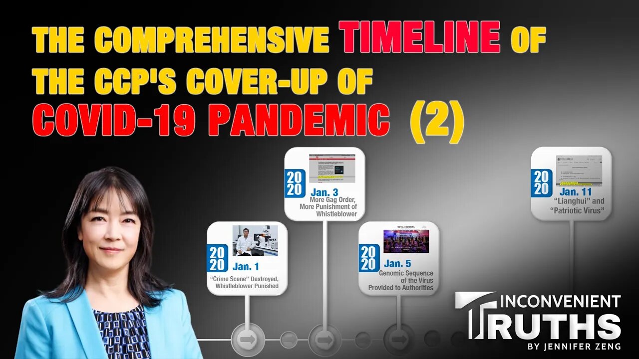 (雙語字幕)The Comprehensive Timeline of the CCP's Cover-up of the COVID-19 Pandemic (2) 中共隱瞞新冠疫情完整时间線(2)