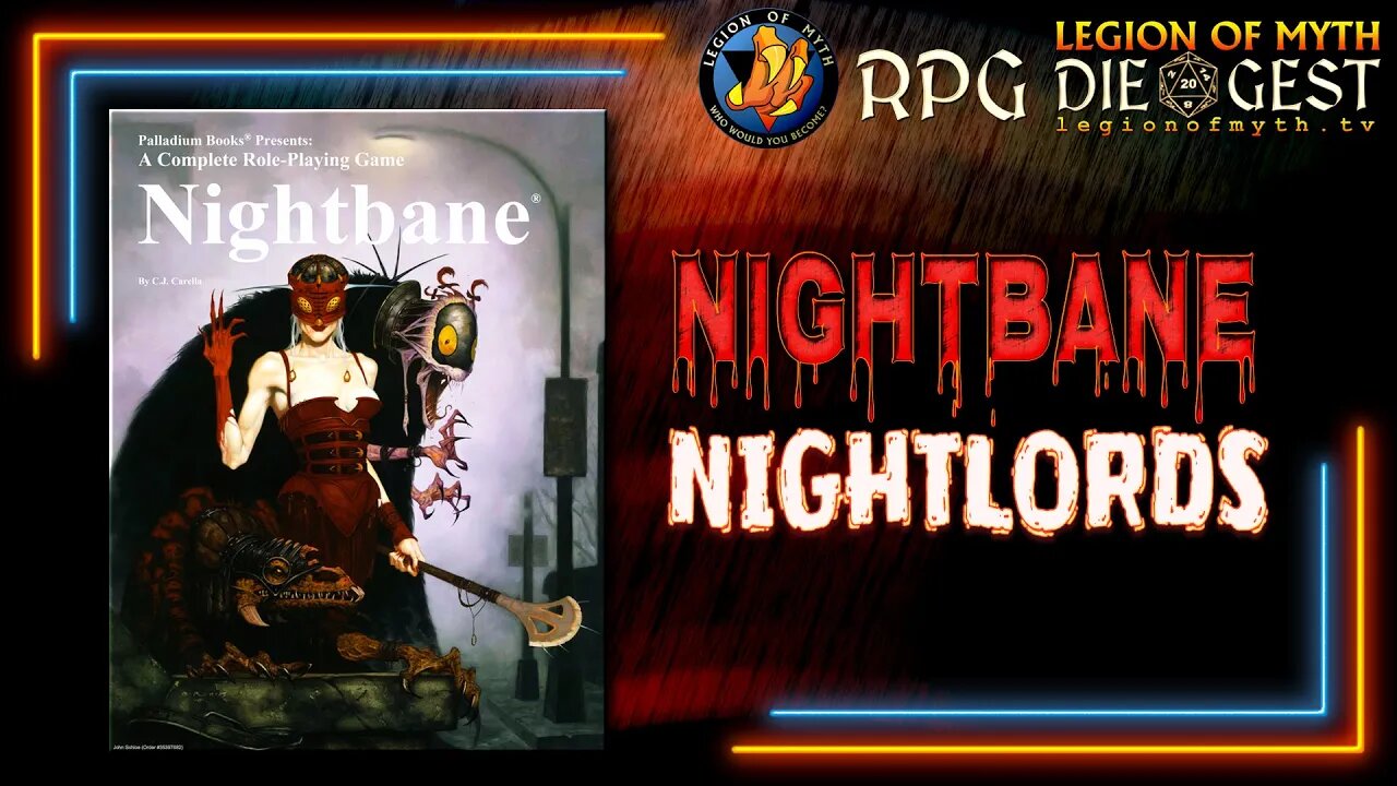 [105-1] - NIGHTBANE RPG - Nightbanes & Nightlords