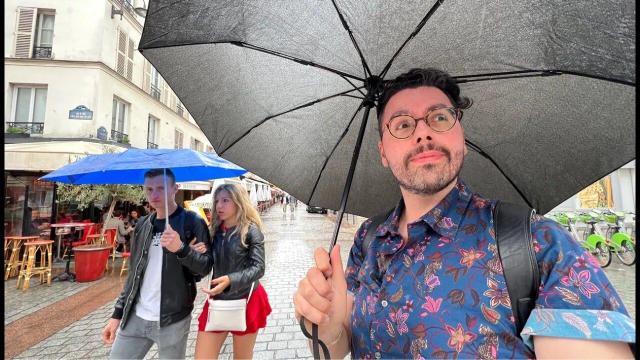 Rainy Day Stroll in Paris (June 3rd 2022)