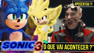 Sonic 3 o FILME - O que vai Acontecer ?! #shorts