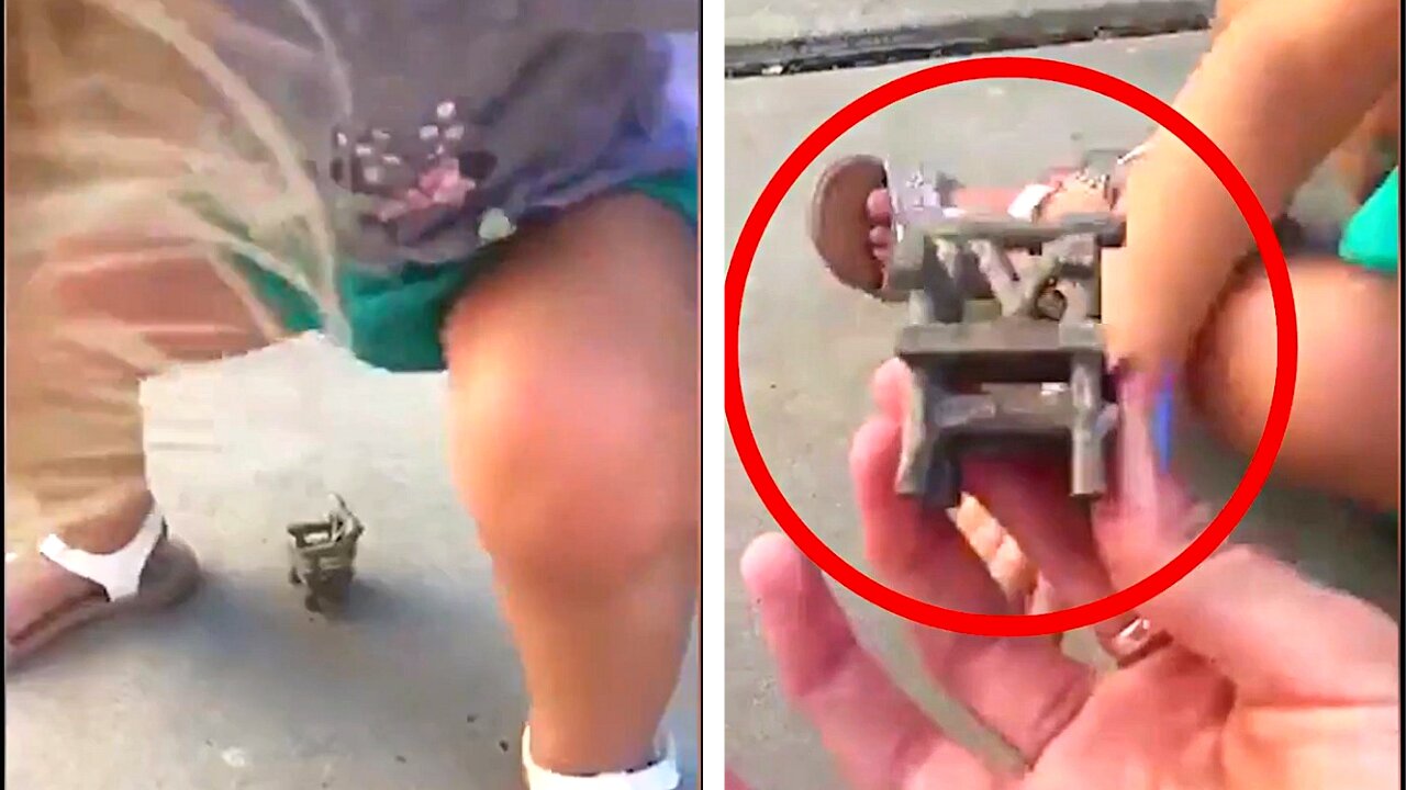 This Tiny Wooden Chair Is So Cute, a Little Girl Wanted to Sit on It