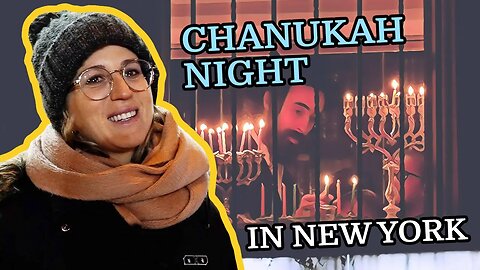 Chanukah Night Walkthrough of Williamsburg, Brooklyn