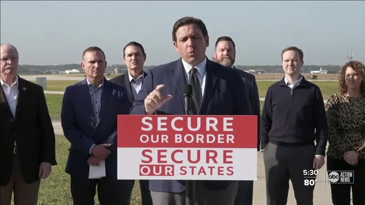 DeSantis pushes for stricter immigration law