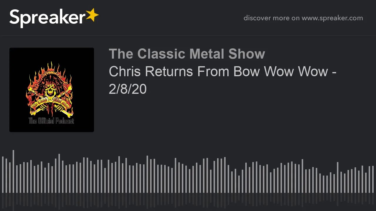 CMS HIGHLIGHT - Chris Returns From Bow Wow Wow - 2/8/20