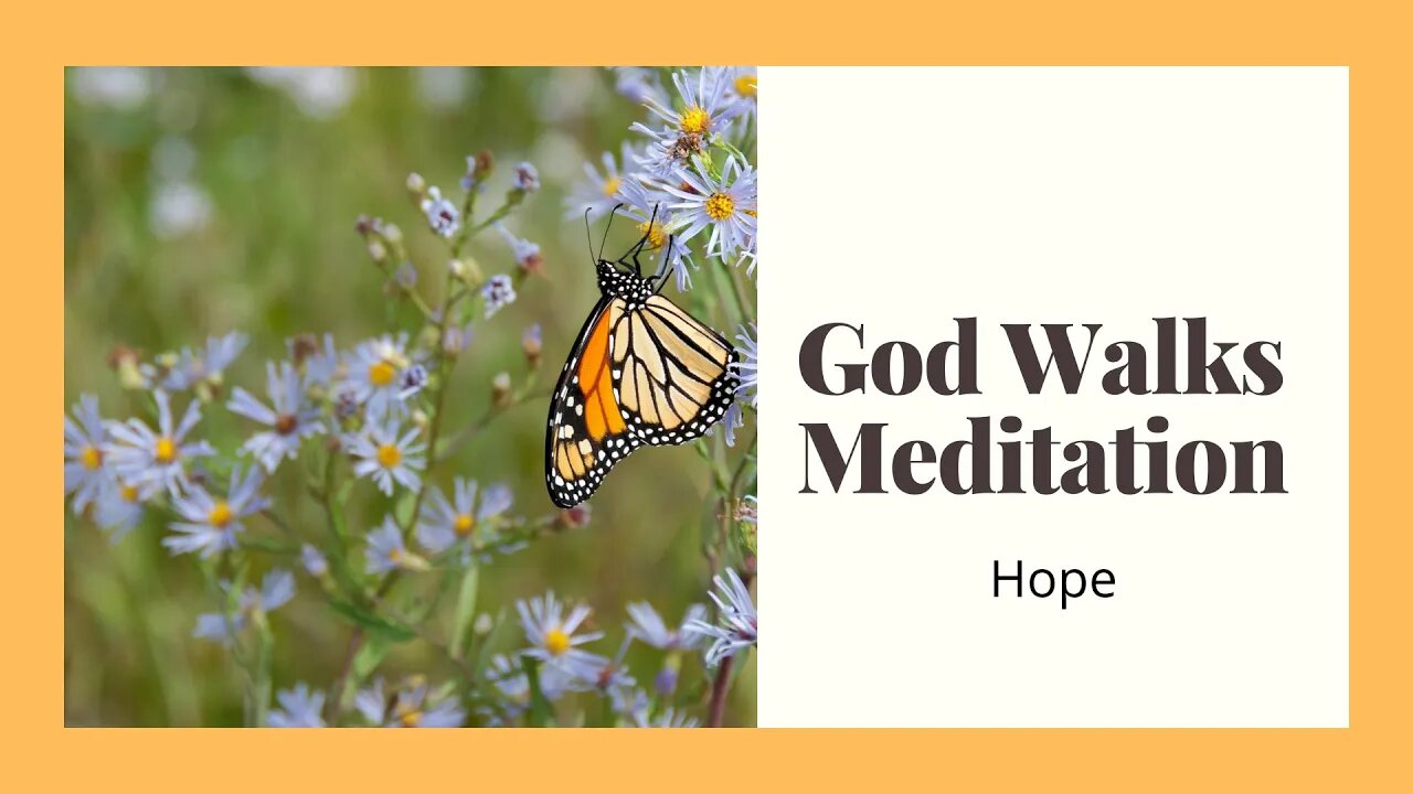 God Walks Meditation .... Hope