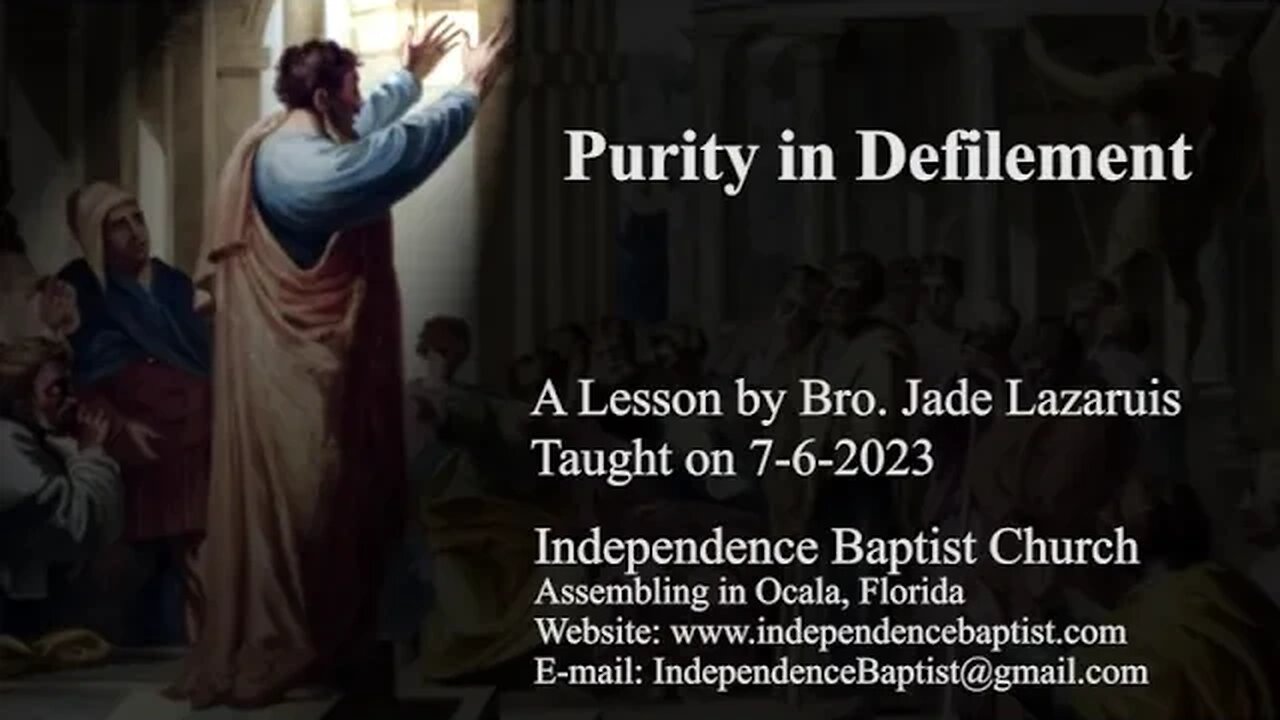 Purity in Defilement