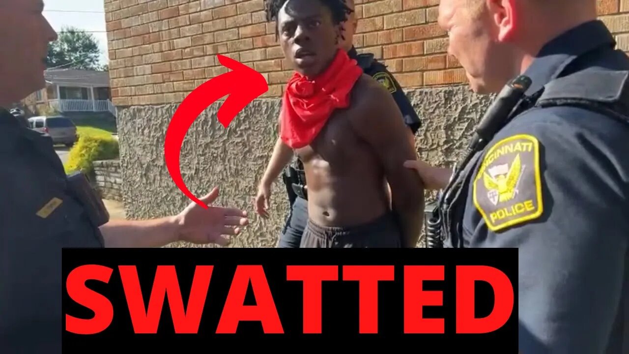 ISHOWSPEED GOT SWATTED!!!!