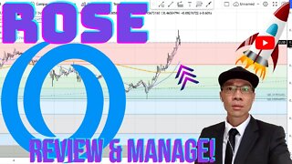 Oasis Network ($ROSE) - Review & Manage. Move Up Your Stop Loss & Lock In Profits 🚀🚀