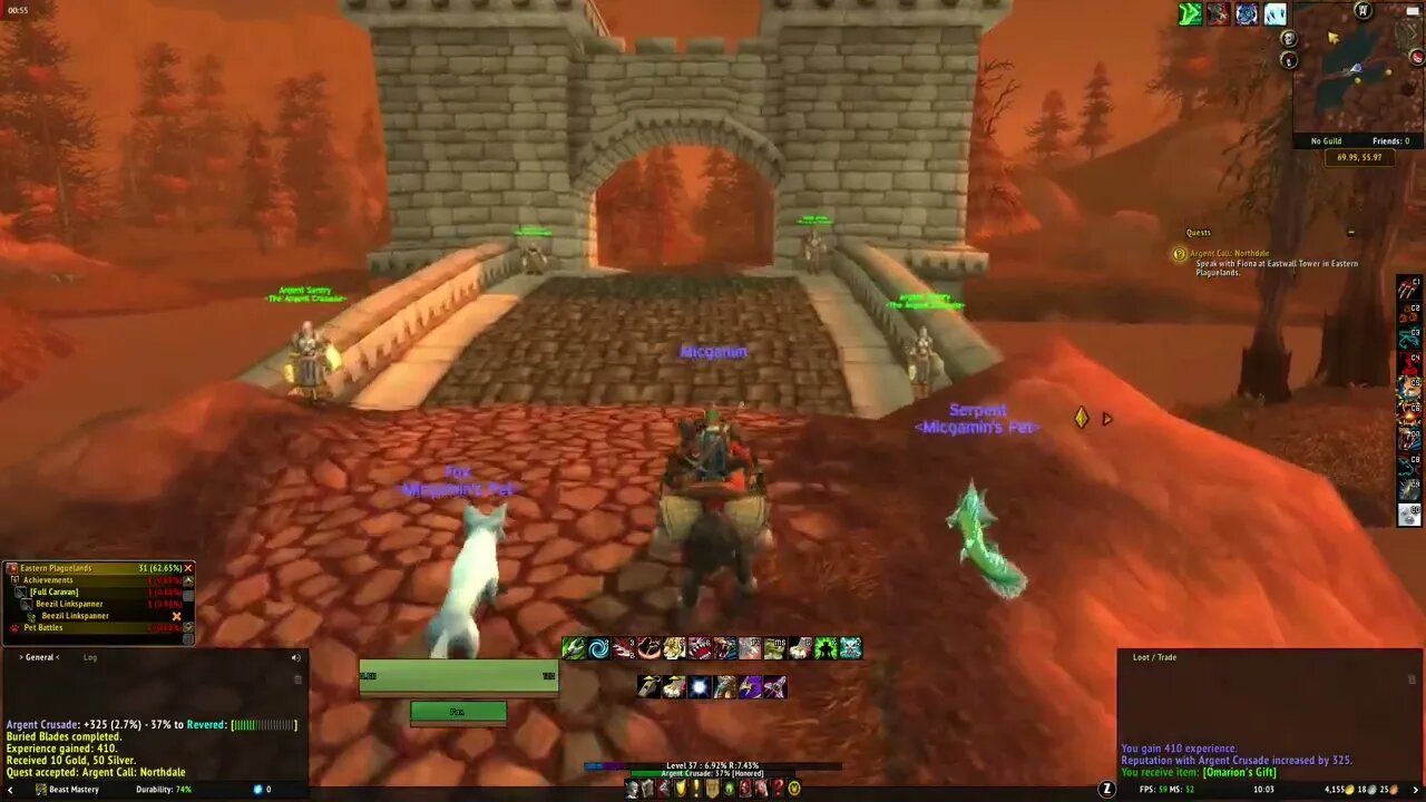 Argent Call Northdale WoW MMORPG Quest Guide