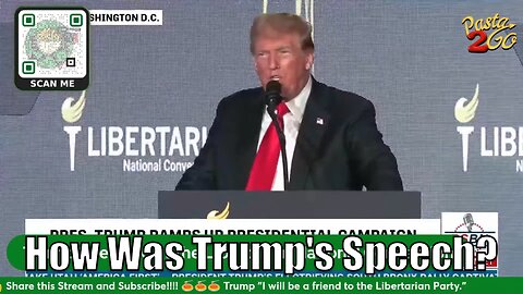 How Was Trump's Speech? - Interviewing Folks AFTER Trump's Speech At The 2024 Libertarian Convention