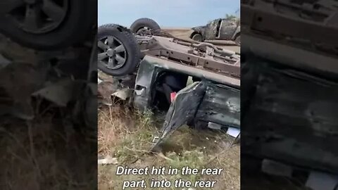 Ukrainian Officer From The Assault Company Shows The Results Of Russian Artillery Strikes