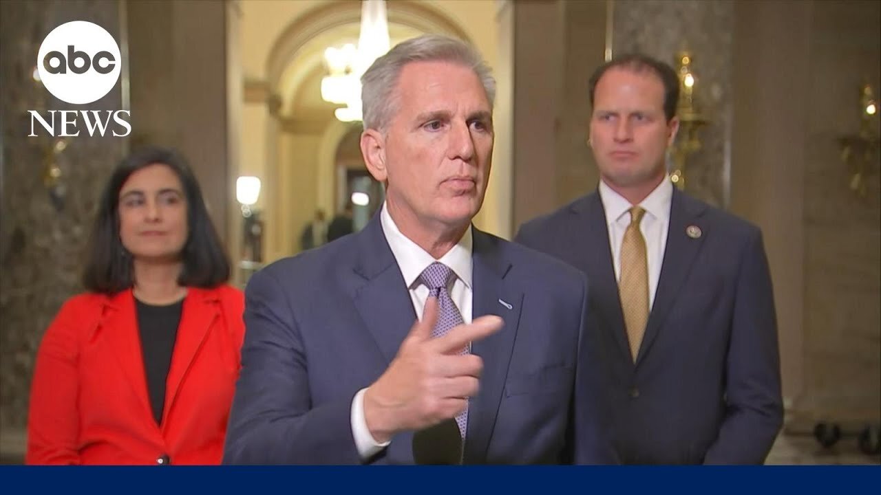 Pressure grows on McCarthy as Senate releases bipartisan spending bill l GMA