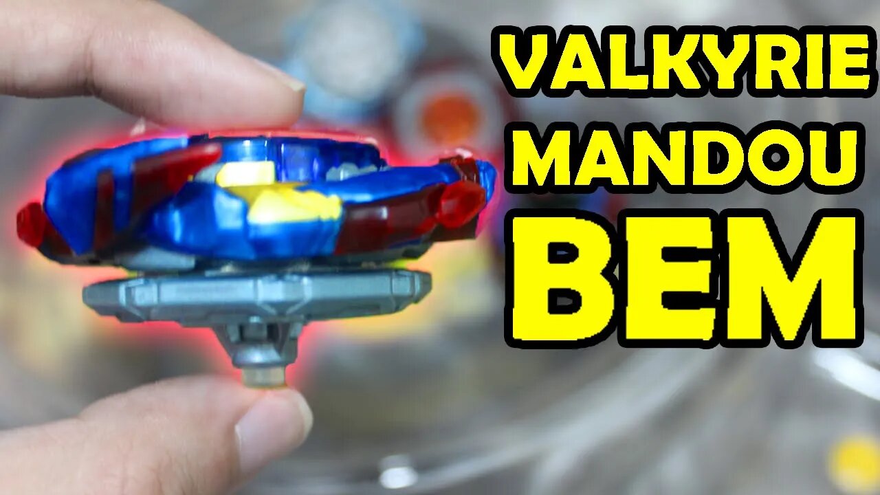 "DESCOBRI" que SAVIOR VALKYRIE fica BOA NESSE COMBO | Beyblade Burst DB | Testando o SVL .Gg.X'-3