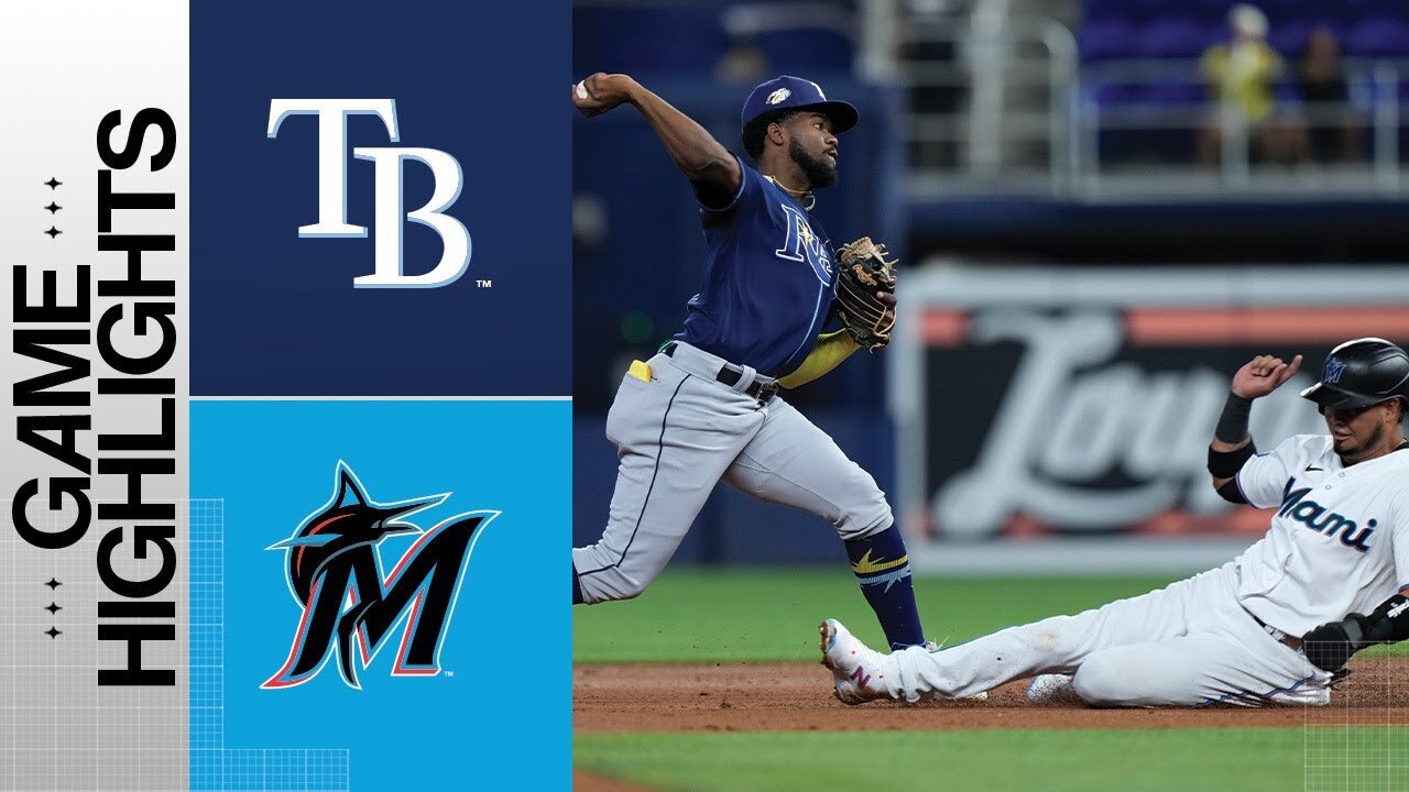 Rays vs. Marlins Game Highlights (8/30/23) | MLB Highlights