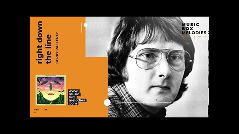 [Music box melodies] - Right Down the Line by Gerry Rafferty