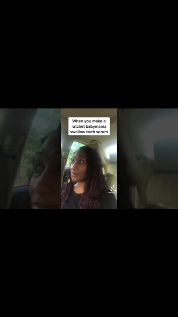 When Your Baby Momma Takes Some Truth Serum Pt.1 #tiktok