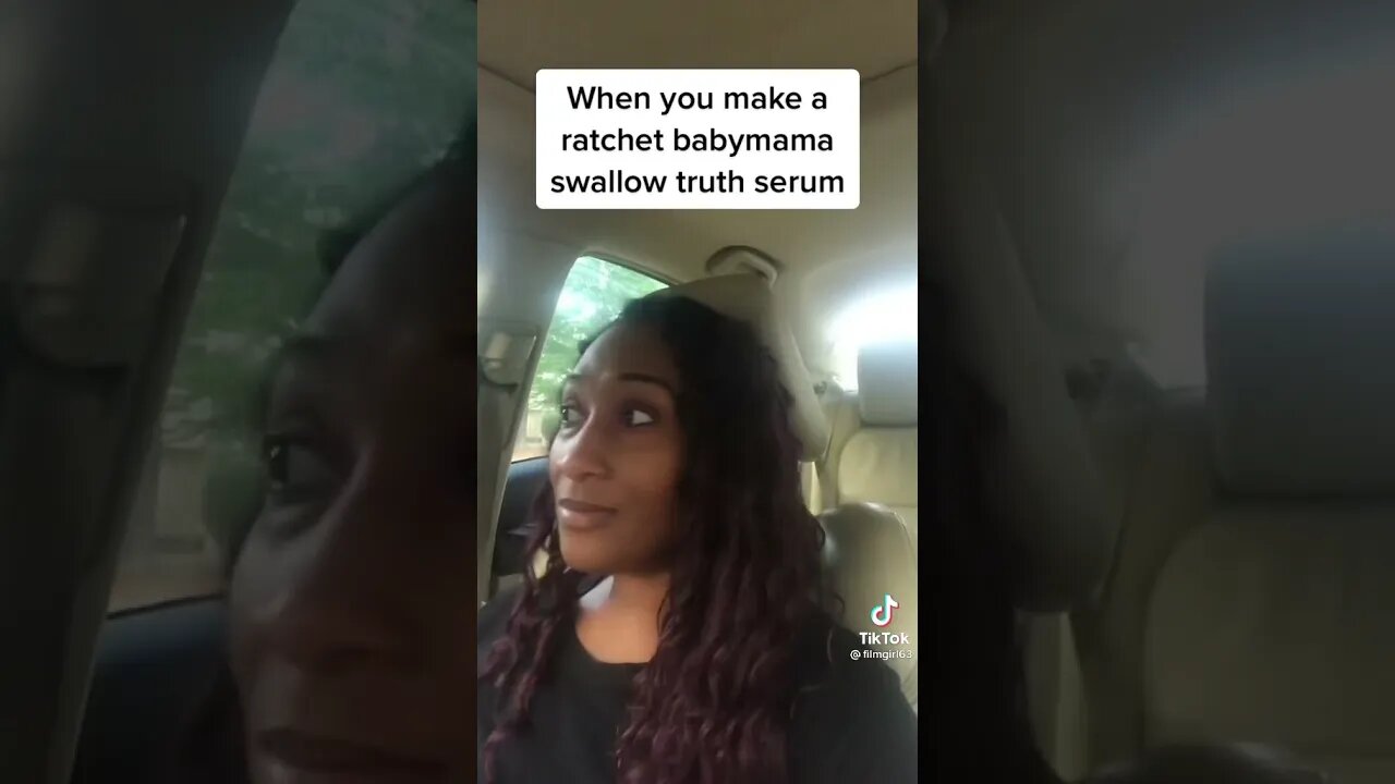 When Your Baby Momma Takes Some Truth Serum Pt.1 #tiktok