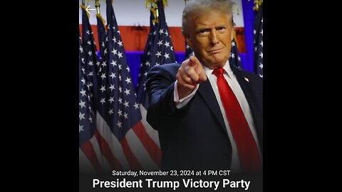 President Trump victory party TRUMP/VANCE 2024 🏆 👀 We the people's Voices dose MATTER'S!