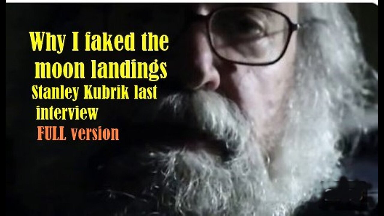 The LAST interview of Stanley Kubrick, who made the "Moon landing" HOAX. Full Version!