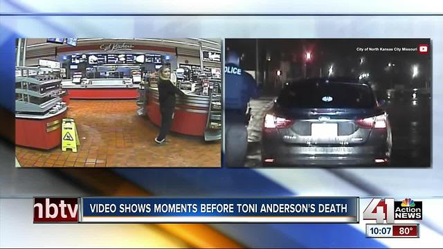 Video shows moments before Toni Anderson's death