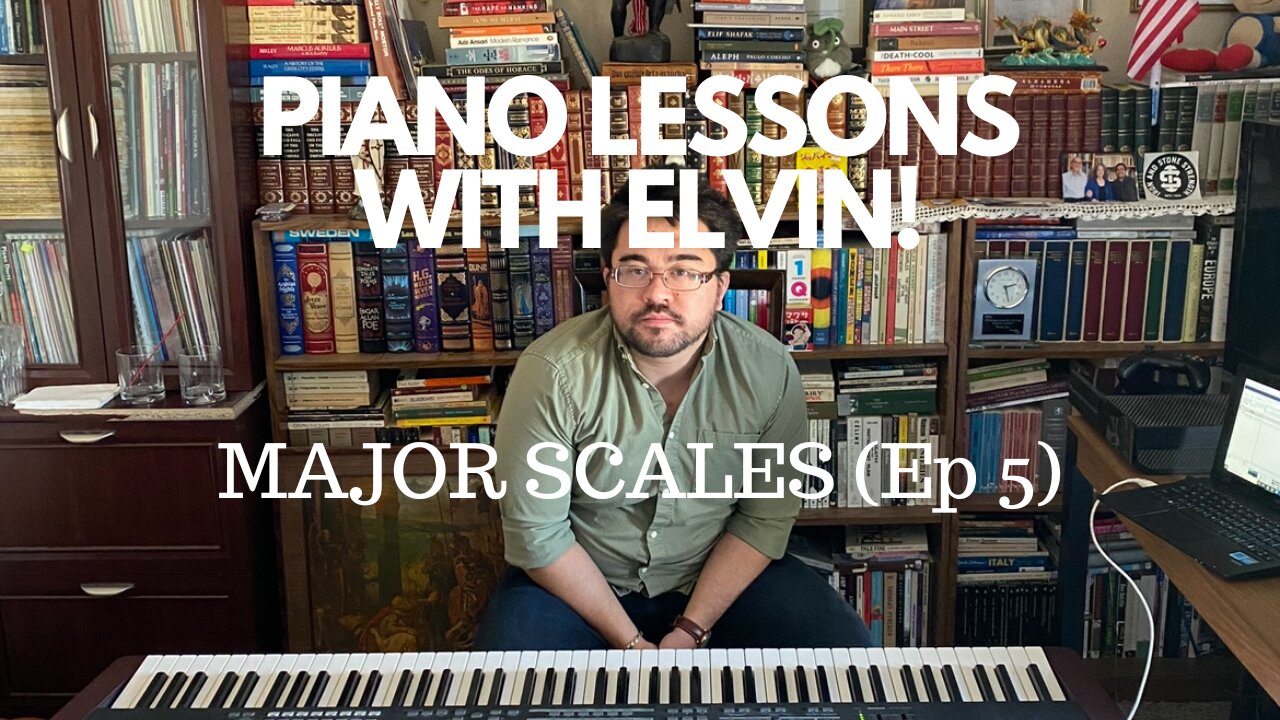 Piano Lessons with Elvin - Major Scale Formula (Ep 5)