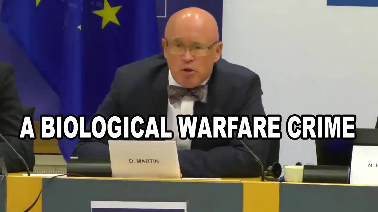 Covid Is Genocide - A Biological Warfare Crime - Dr. David Martin Speaks To The European Parliament