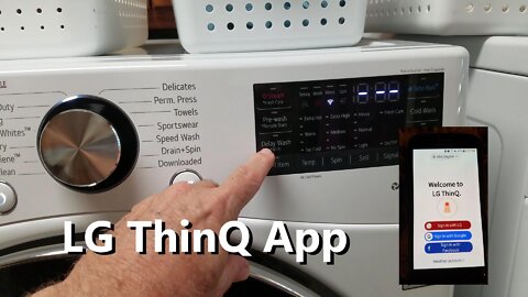 Using the LG ThinQ app