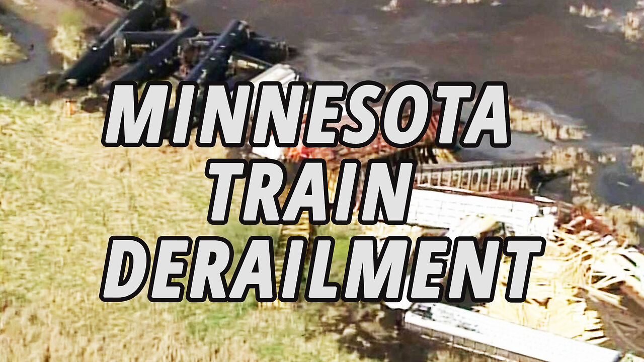 Residents forced to evacuate after train carrying ethanol derails, catches fire in Minnesota