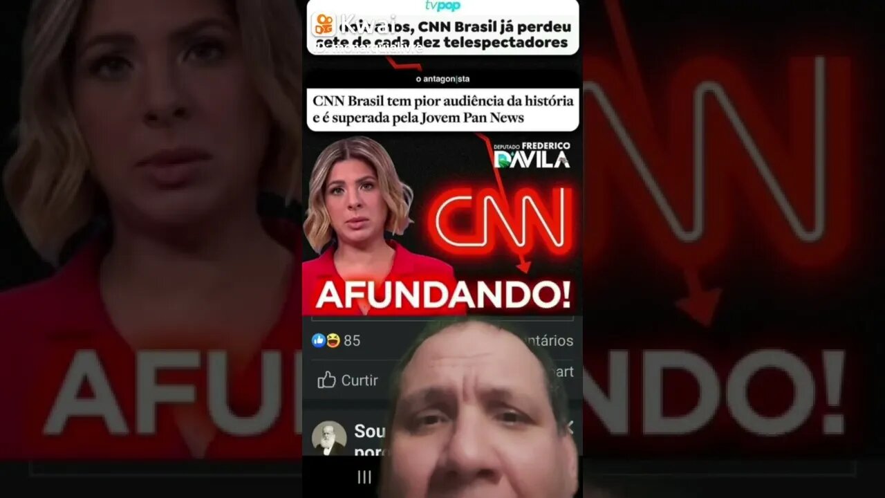 CNN afundando com a pior audiência de sua história