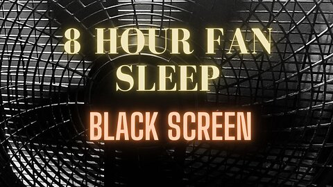 Greatest Fan Sleep 8 Hours Bliss
