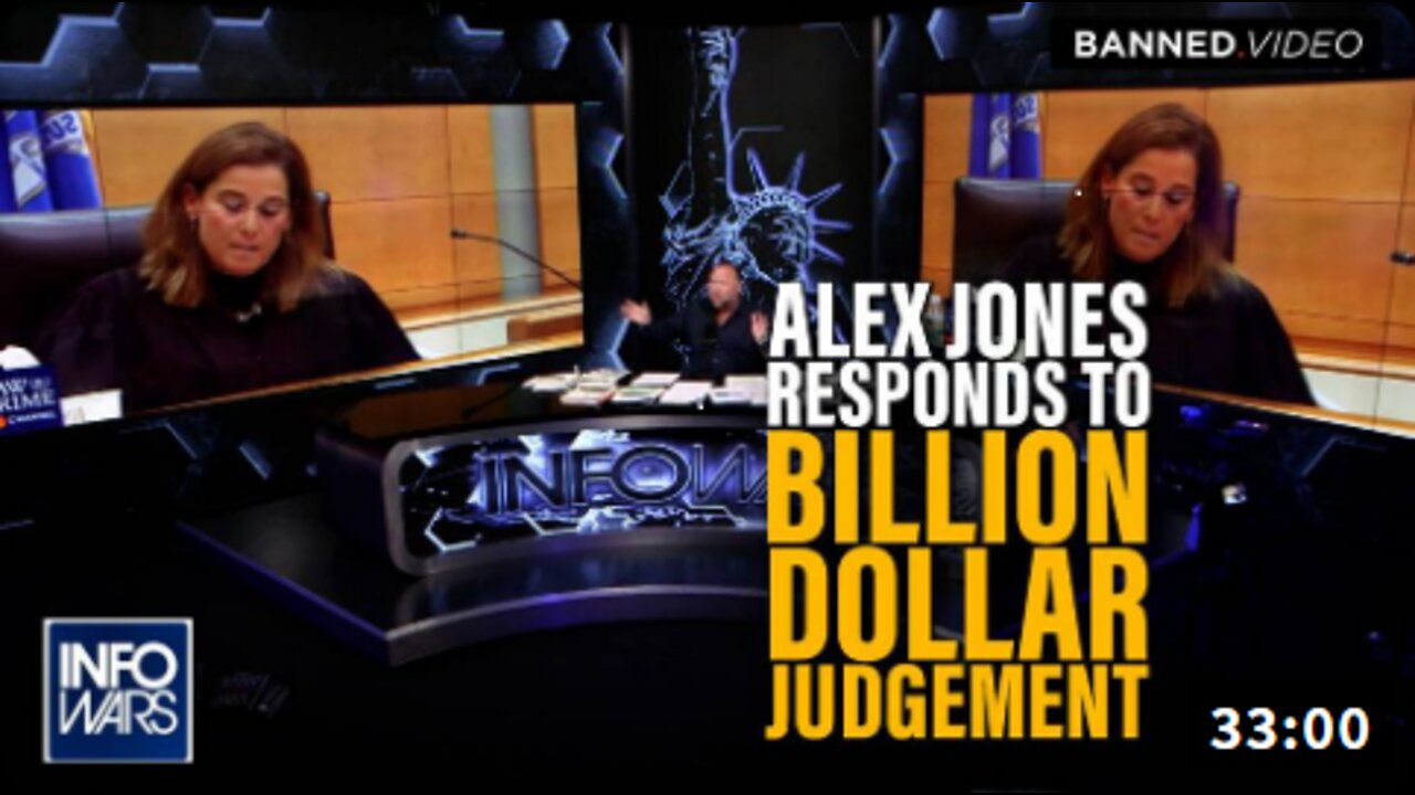 EXCLUSIVE: Alex Jones Responds to Billion Dollar Judgement