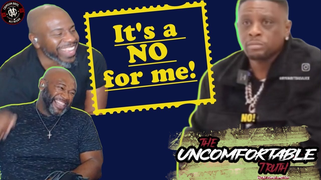 Its a NO for me! Prejudging on first sight...Boosie Badazz #theuncomfortabletruth #podcast #viral