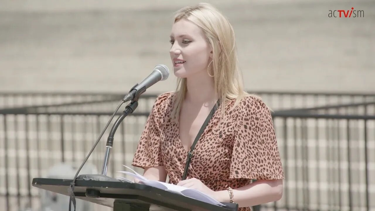 Taylor Hudak Speech on the Fight to Free Julian Assange