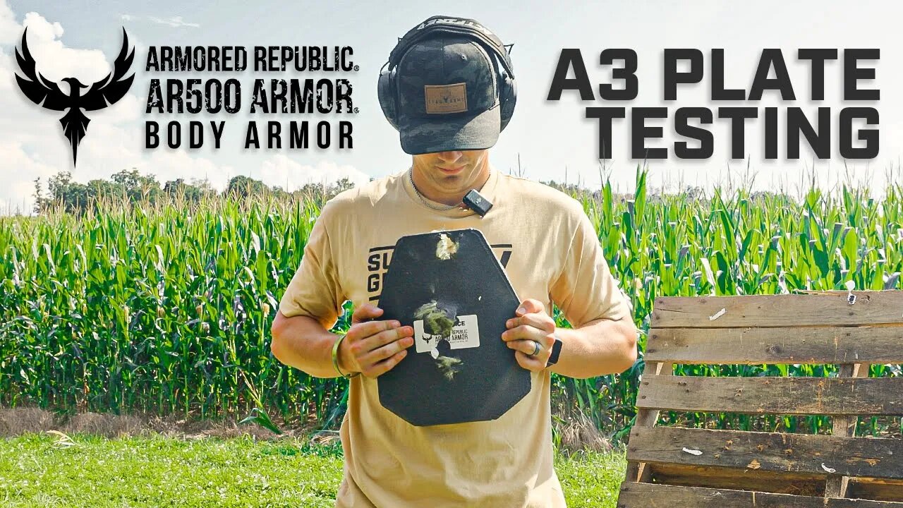 New AR500 A3 Plate Test!