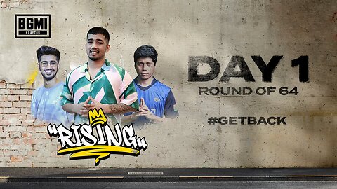 BGMI Rising | The Comeback | Day 1 ft. @Scout, @Owais, @Sensei