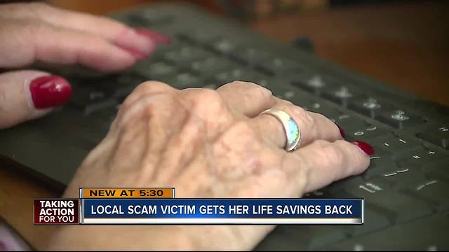 Elderly scam victim gets life's savings back from company that was also victimized | WFTS Investigative Report