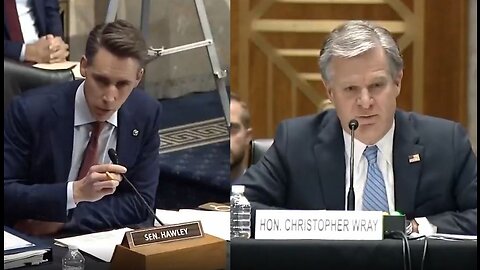 Hawley: "So you were going on vacation?" Wray: "I was, yes"