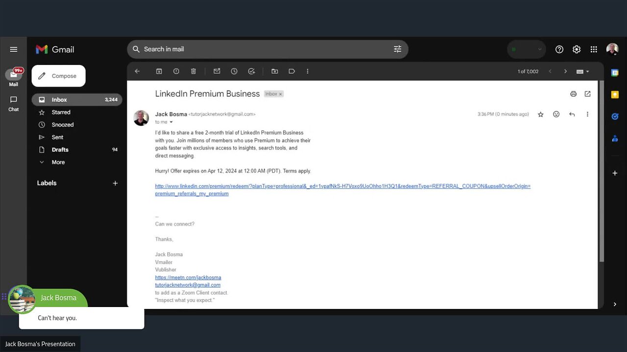 LinkedIn Premium Business