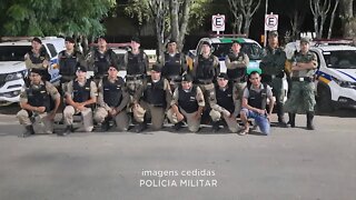 Tumiritinga: oito detidos suspeitos de diversos crimes durante operação da Polícia Militar