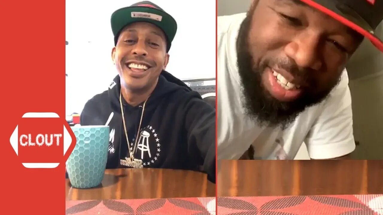 Gillie Da King Meets 50 Cent Look-Alike On IG Live!