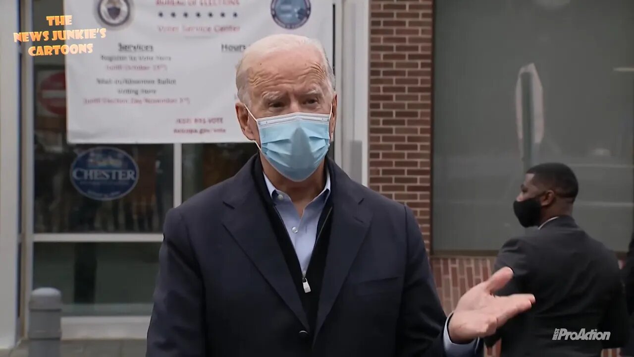 Biden makes surprise visit to Pennsylvania.