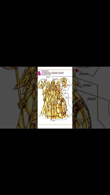 Os Cavaleiros Do Zodíaco - Armadura De Athena - Saori [Pause o Vídeo Caso Não Consiga Ler]