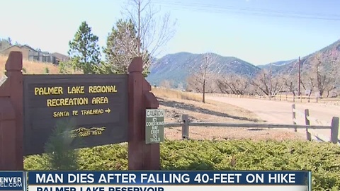 Hiker falls to his death near Palmer Lake