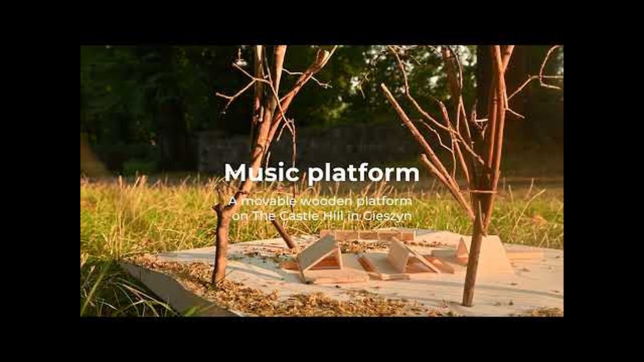 The creation of a piece of furniture dubbed "Music Platform"