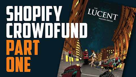 I'm building my own Crowdfunding Shopify site for my Comic Book - Part 1