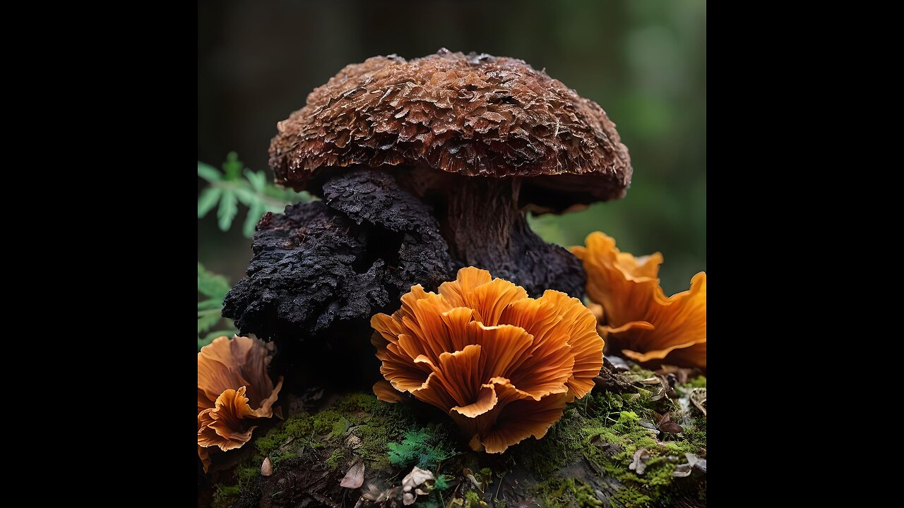 The Healing Power of Medicinal Mushrooms: Chaga, Turkey Tail, Red Reishi, and Lion's Mane