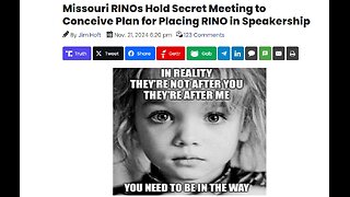 Missouri RINOs and Secret Meetings with Axiom
