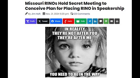 Missouri RINOs and Secret Meetings with Axiom