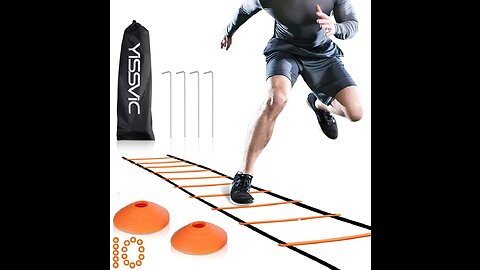 SKLZ Quick Ladder Quick Ladder running equipment, white, 15-Feet US